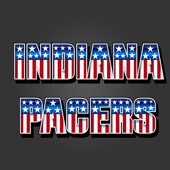 Indiana Pacers American Captain Logo iron on paper